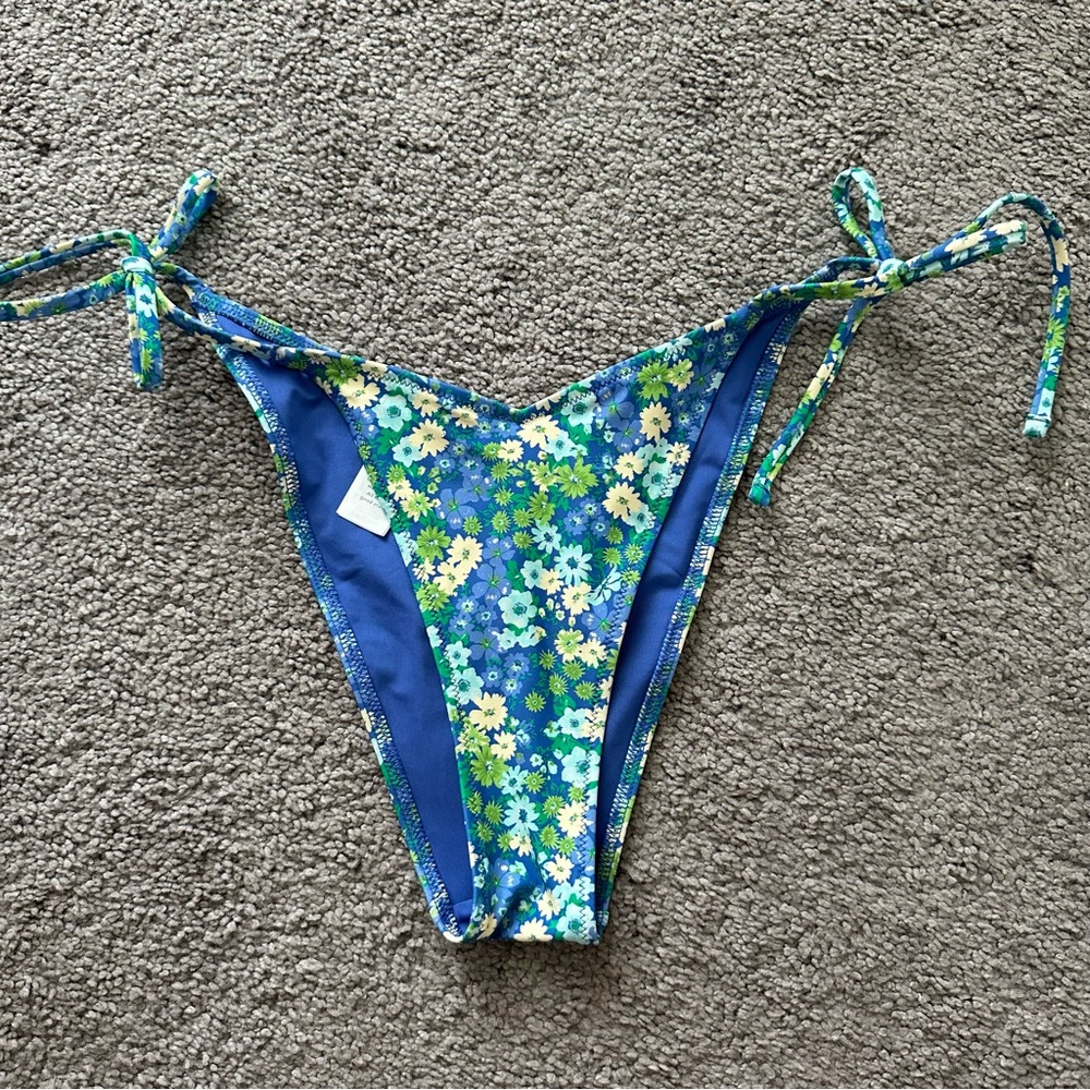 Aerie Floral Bikini Bottoms